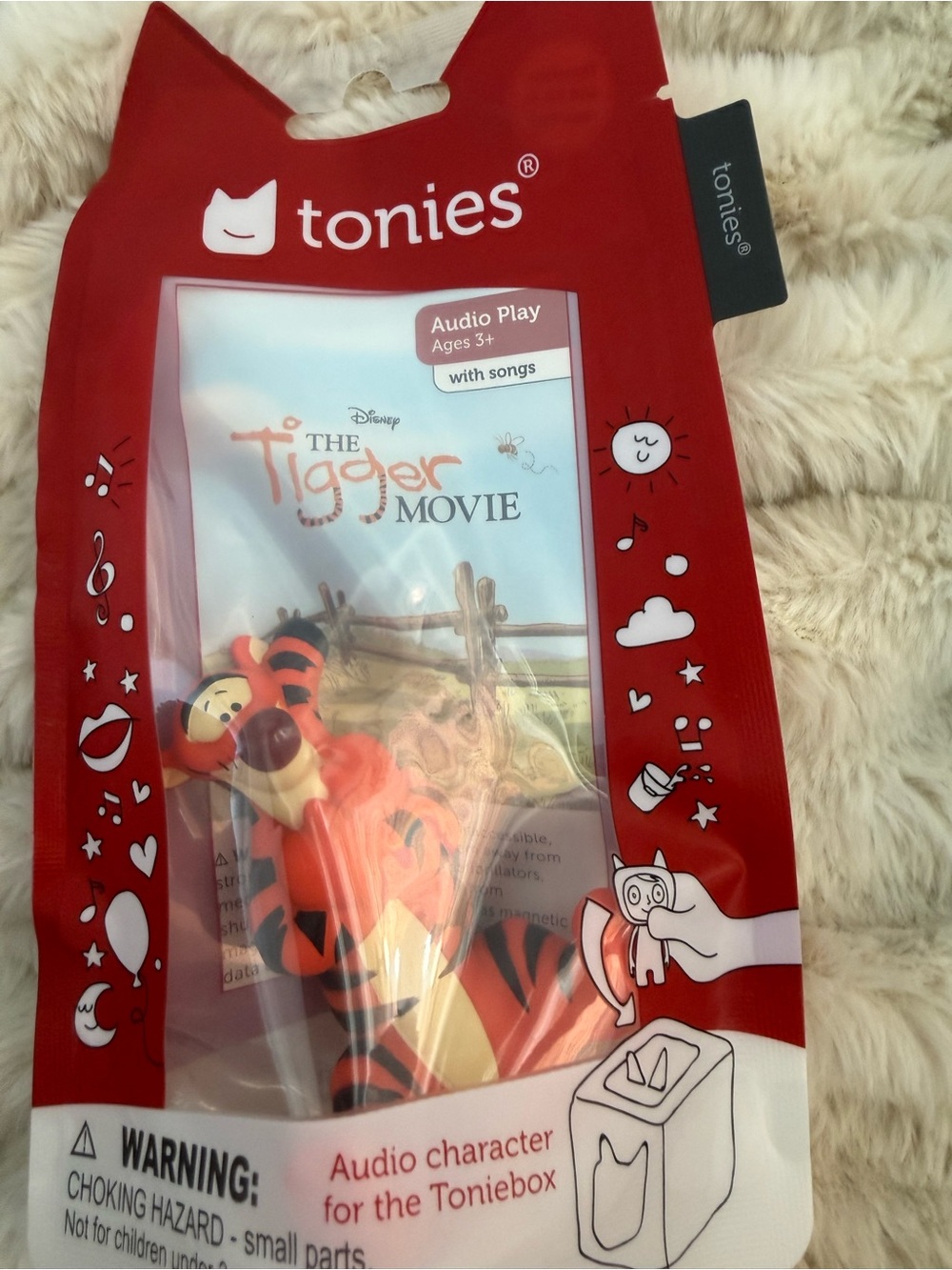 Tonies Tigger Movie Audio Character - Orange Tonie
